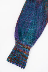 Vintage Joan McGee Ombré Watercolor Silk Chenille Duster sleeve cuff at Recess Los Angeles