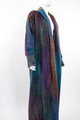 Vintage Joan McGee Ombré Watercolor Silk Chenille Duster on Mannequin angle at Recess Los Angeles