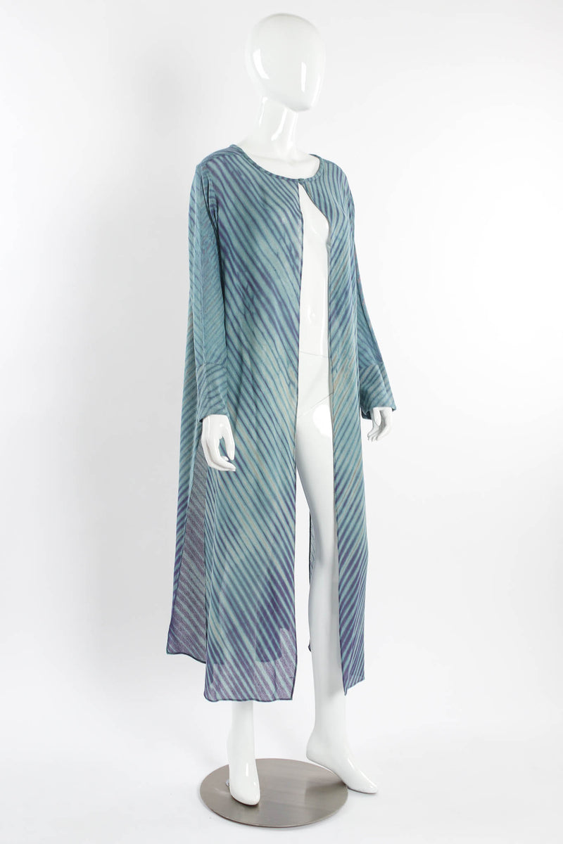 Vintage Joan McGee Tie-Dye Duster, Tank, & Pant (5 Piece Set) mannequin front duster @ Recess LA