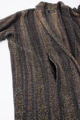 Vintage Joan McGee Ombré Stripe Silk Chenille Duster pocket at Recess Los Angeles