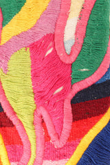 Vintage Judith Roberts Rainbow Abstract Animal & Floral Jacket embroidery patches @ Recess LA