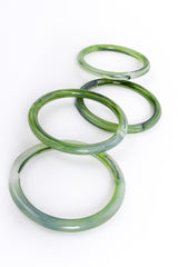 Vintage Julie Rubano Lucite Bangles Closeup at Recess LA