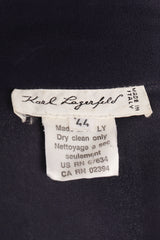 Vintage Karl Lagerfeld Sheer Longline Shirt Dress label at Recess Los Angeles