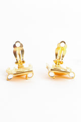 Vintage Karl Lagerfeld Bergère Armchair Earrings back at Recess Los Angeles