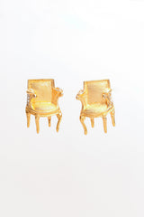 Vintage Karl Lagerfeld Bergère Armchair Earrings at Recess Los Angeles