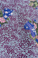 Japanese leaf & floral kimono fabric details @recessla