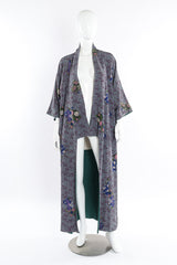 Japanese leaf & floral kimono on mannequin @recessla