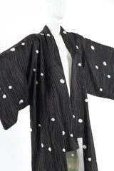 Vintage Japanese midnight wind kimono mannequin close side @recessla