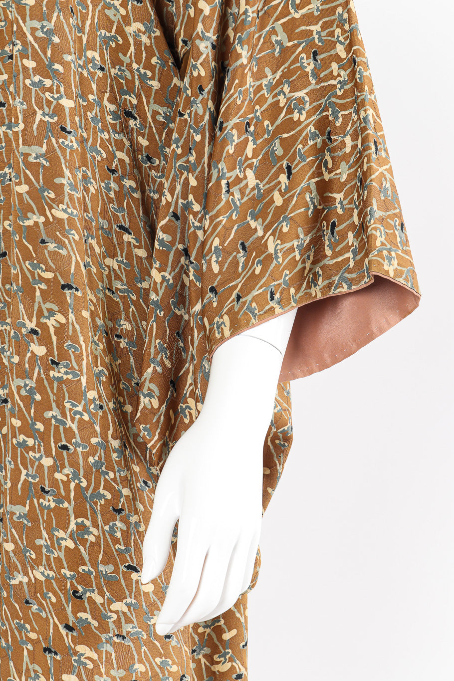 Japanese mushroom forest kimono sleeve detail @recessla