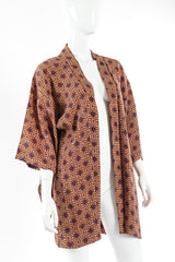 Jacquard crest kimono mannequin 3/4 arms down @recessla