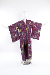 Japanese floral vine printed kimono on mannequin @recessla