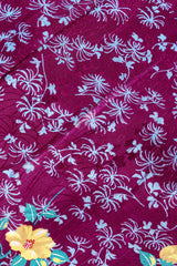 Japanese floral vine printed kimono fabric run @recessla