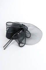 Vintage Kokin Veil Bow Fascinator Hat side @ Recess LA