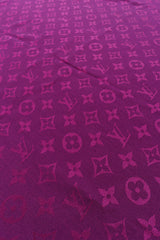 Louis Vuitton Oversized Monogram Scarf closeup monogram @recessla