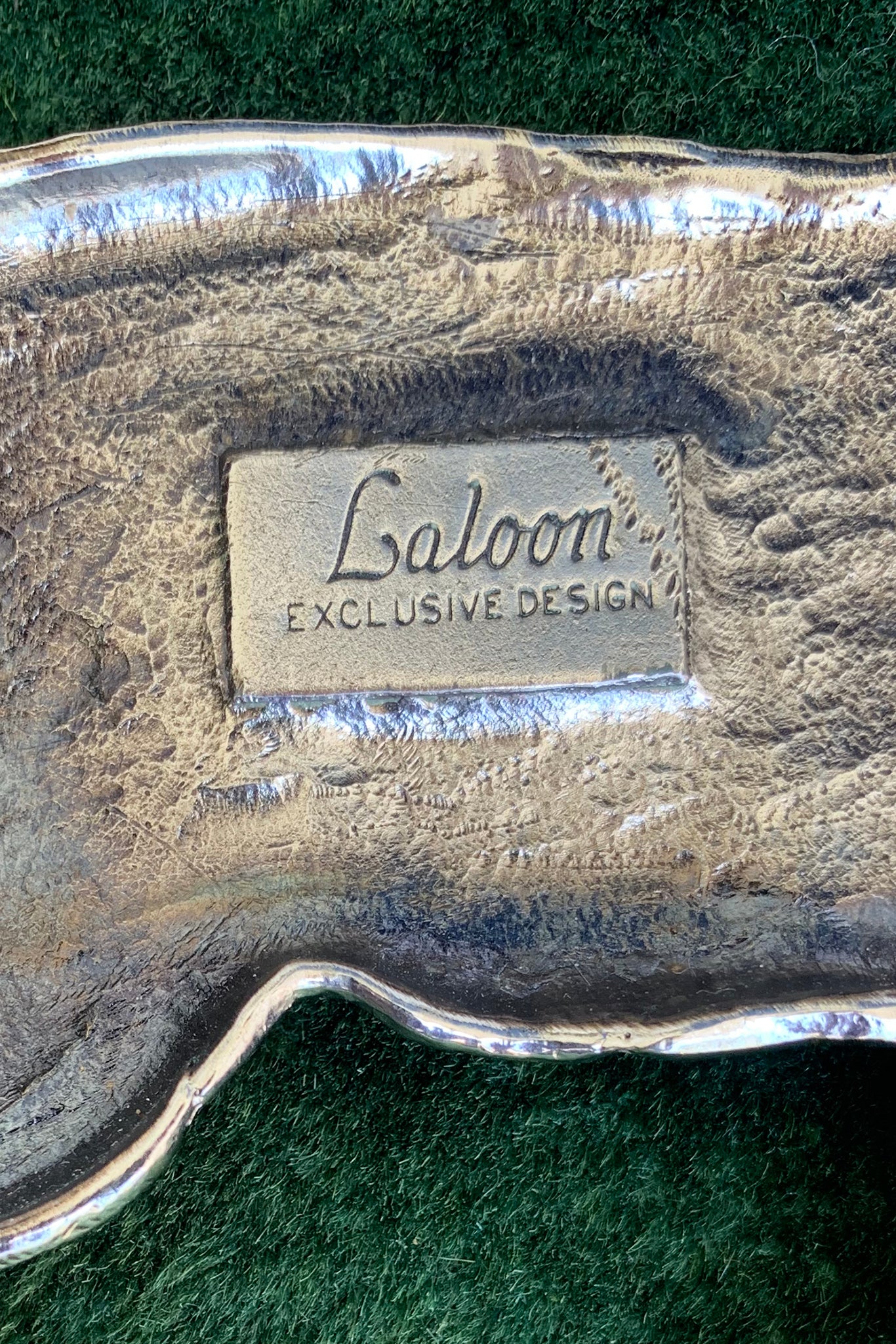 Vintage Laloon Embossed Tiger King Belt Signature Stamp at Recess Los Angeles