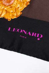 Vintage Leonard Floral Parfum Scarf signature at Recess Los Angeles