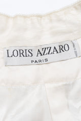 Loris Azzaro Beaded Leaf Jacket