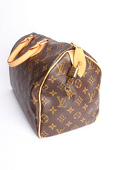 Louis Vuitton Classic Monogram Speedy 30 Bag padlock at Recess Los Angeles