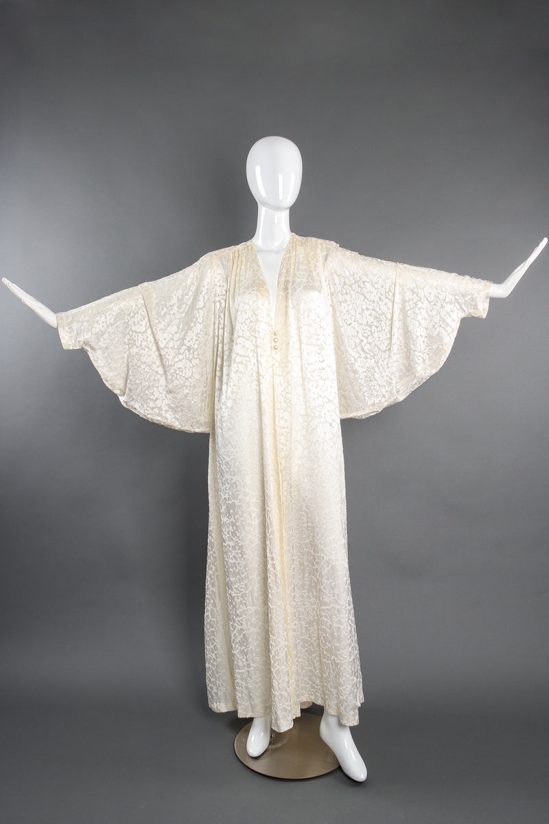 Vintage Lucie Ann Velvet Burnout Angel Duster on Mannequin front at Recess Los Angeles