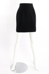 Vintage M.Yoko Wool Bustier Skirt Set on Mannequin front at Recess Los Angeles