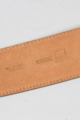 Moschino Belt Stamp