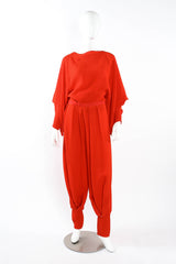 Vintage Waffle Silk Leisure Top & Pant Set mannequin front @ Recess LA