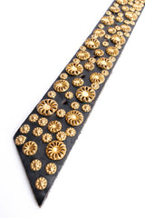 Floral Filigree Studded Belt