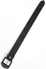 Vintage Michael Morrison MX Extra-Wide Stone Studded Belt backside at Recess Los Angeles