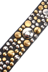 Vintage Michael Morrison Dome Studded Belt detail at Recess Los Angeles