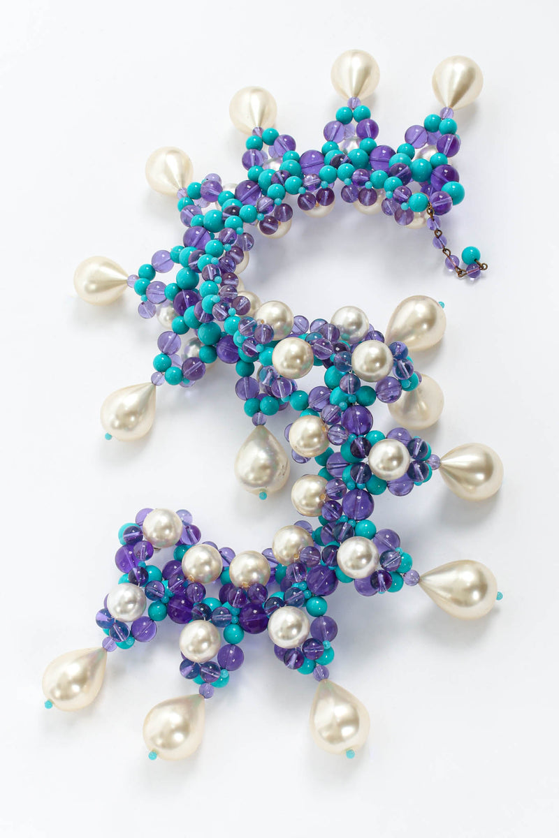 Vintage Mimi Di N Pearl Bead Bib Necklace @ Recess Los Angeles