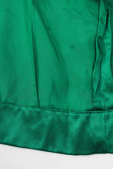 Vintage Miss O Oscar de la Renta Liquid Satin Velvet Tunic flaw at Recess Los Angeles