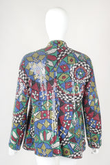 Recess Designer Consignment Vintage Missoni Sequined Knit Sweater Jacket Los Angeles Resale