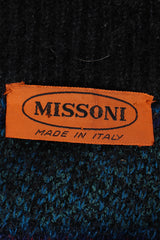 Vintage Missoni Sawtooth Stripe Bateau Sweater label at Recess Los Angeles