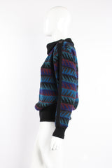 Vintage Missoni Sawtooth Stripe Bateau Sweater on Mannequin side at Recess Los Angeles