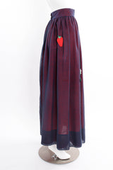 Vintage Mole for I.Magnin Strawberry Patch Skirt mannequin side @ Recess LA