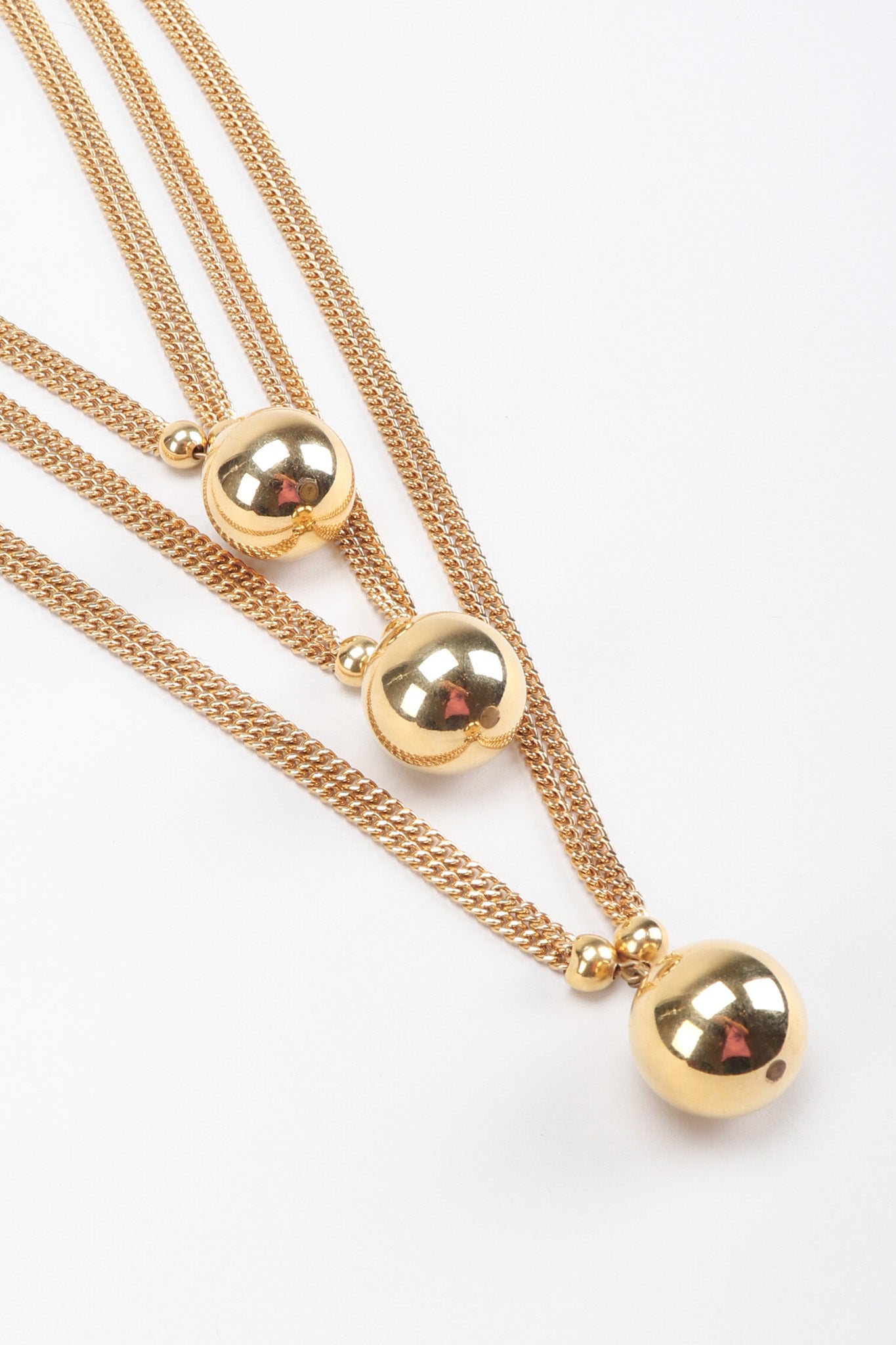 Layered Ball Necklace