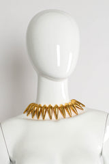 Vintage Monet Spire Dome Necklace & Bracelet Set mannequin necklace @ Recess Los Angeles