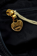 Moschino redwall pony hair mini bucket bag monogram detail @recesslag