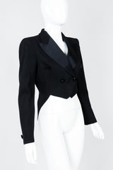 Vintage Moschino Cropped Tailcoat on Mannequin cropped, at Recess Los Angeles