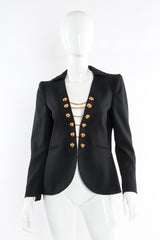 Moschino Double Chain Button Jacket mannequin front @ Recess LA