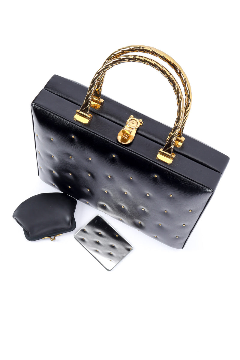 Murray Kruger studded zipperette box bag product shot @recessla