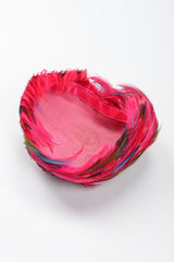 Recess Los Angeles Vintage Neon Rainbow Feather Casque Hat