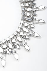 Recess Los Angeles Vintage Deco Pointed Crystal Rhinestone Collar Necklace