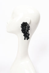 Bead Fringe Cascade Earrings