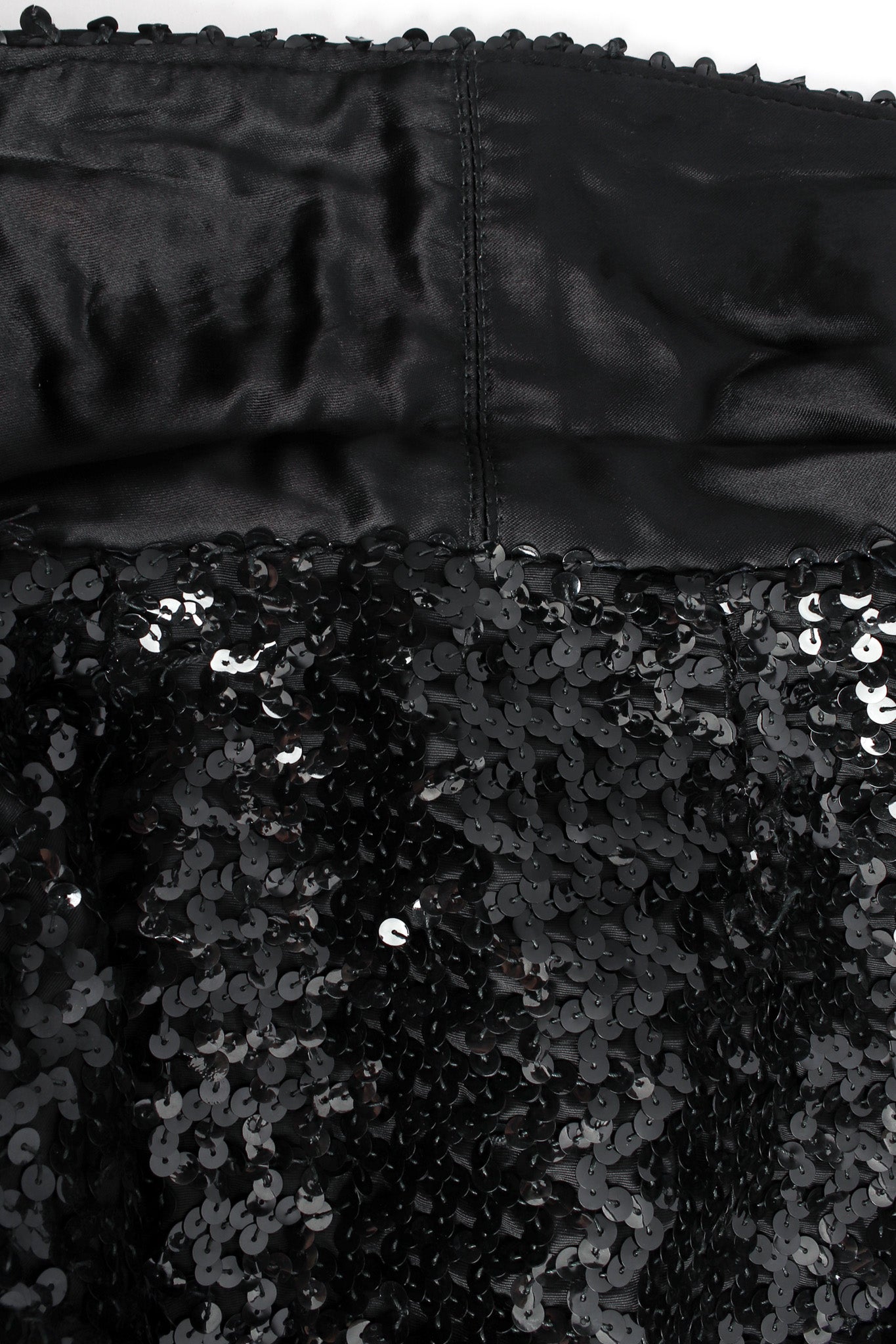 Vintage Sequin Coat Dress back collar @ Recess Los Angeles