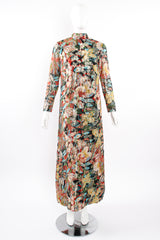 Vintage Floral Brocade Shift Gown on Mannequin front at Recess Los Angeles