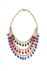 Vintage Tiered Glass Bead Bib Necklace at Recess Los Angeles