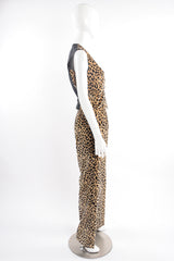 Velvet Cheetah Vest & Pant Set