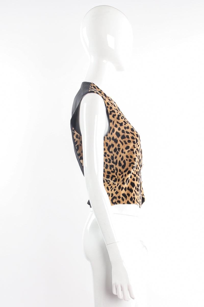 Velvet Cheetah Vest & Pant Set