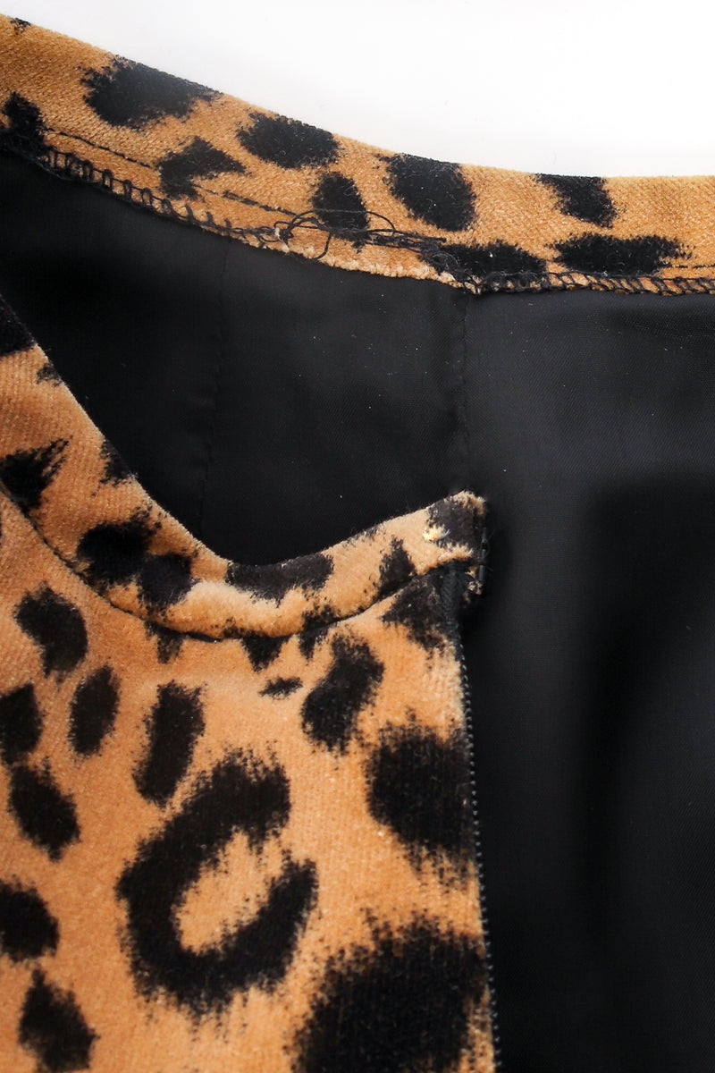 Velvet Cheetah Vest & Pant Set